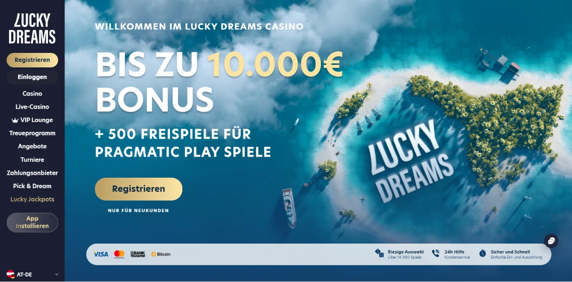 Lucky Dreams Casino Mobile