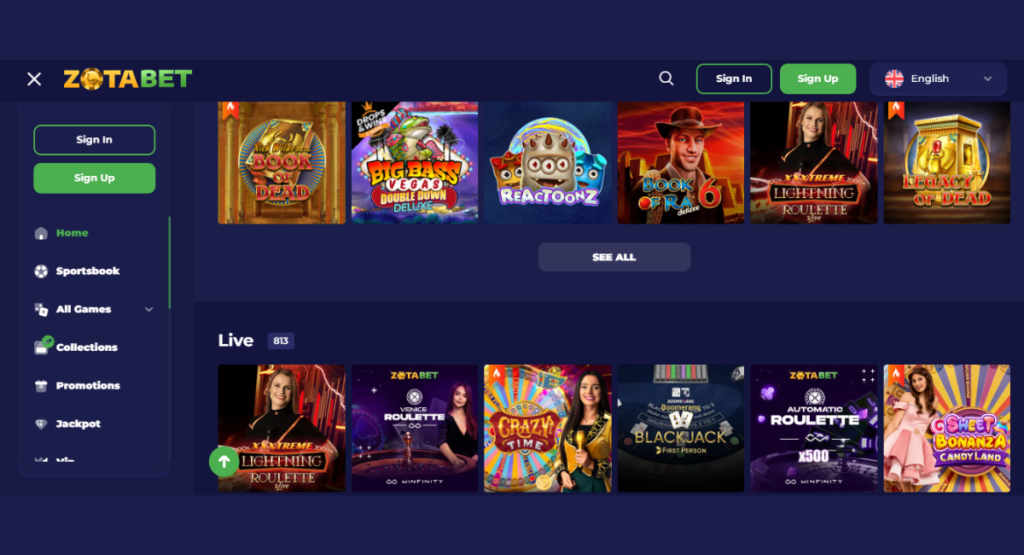 Zotabet: reseñas y experiencia 4 Casino 13