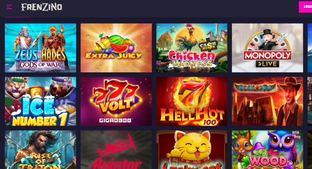 Frenzino: reseña y experiencia 4 Casino 31