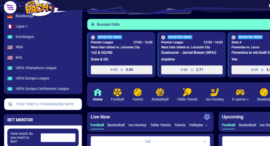 Mrpacho: reviews & experience 4 Scommesse
