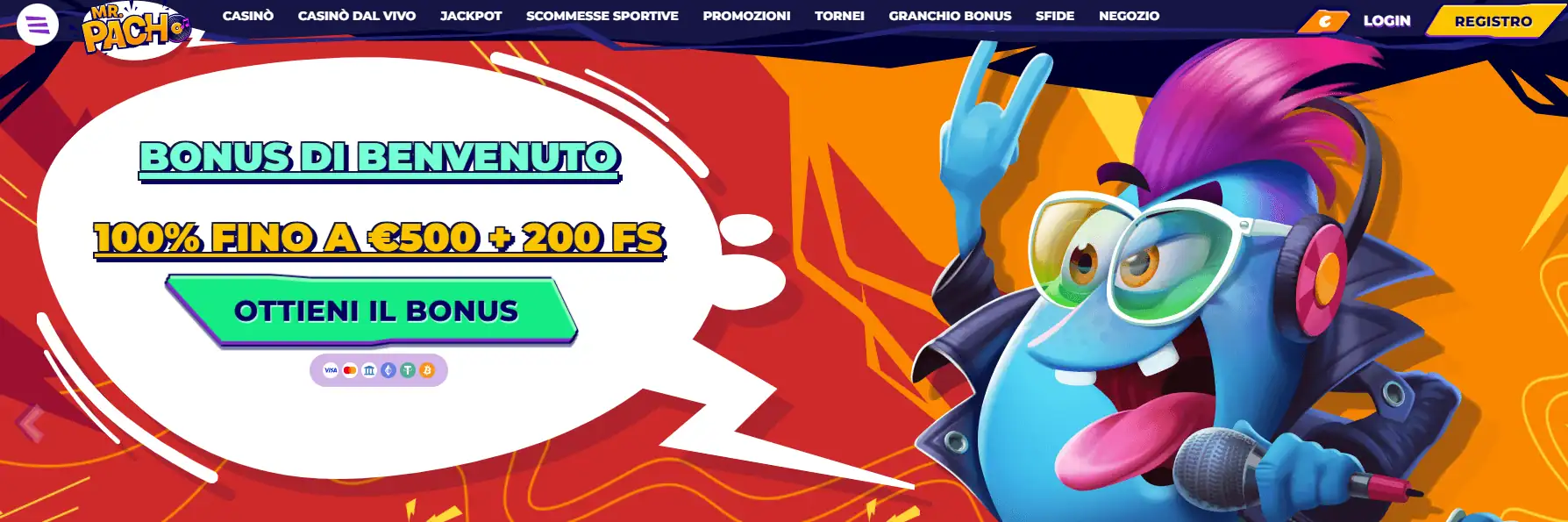 Casino Stranieri Mr. Pacho