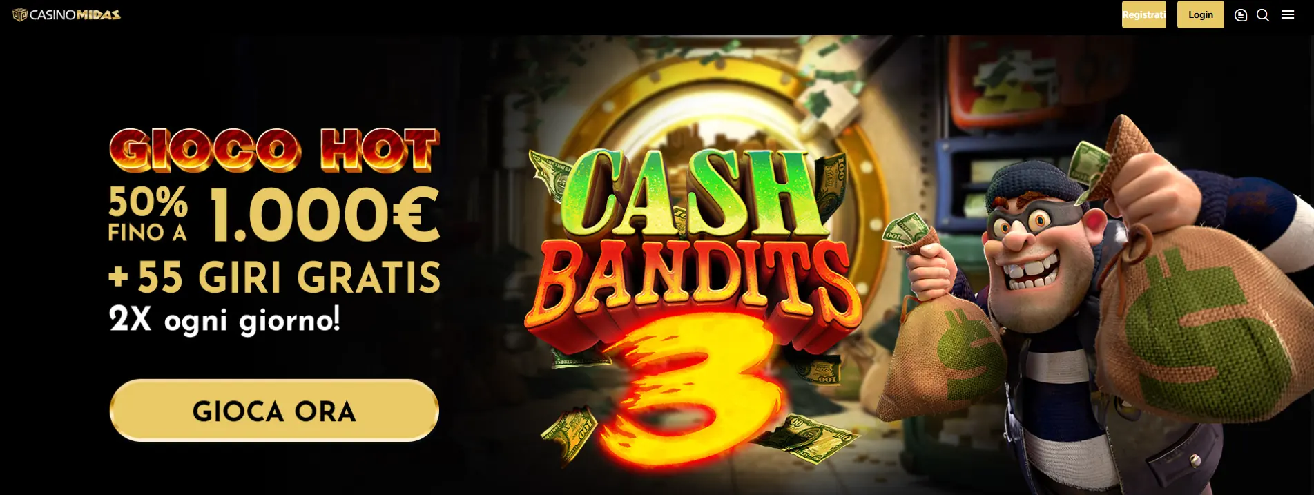 Midas- casinò online non AAMS Maestro