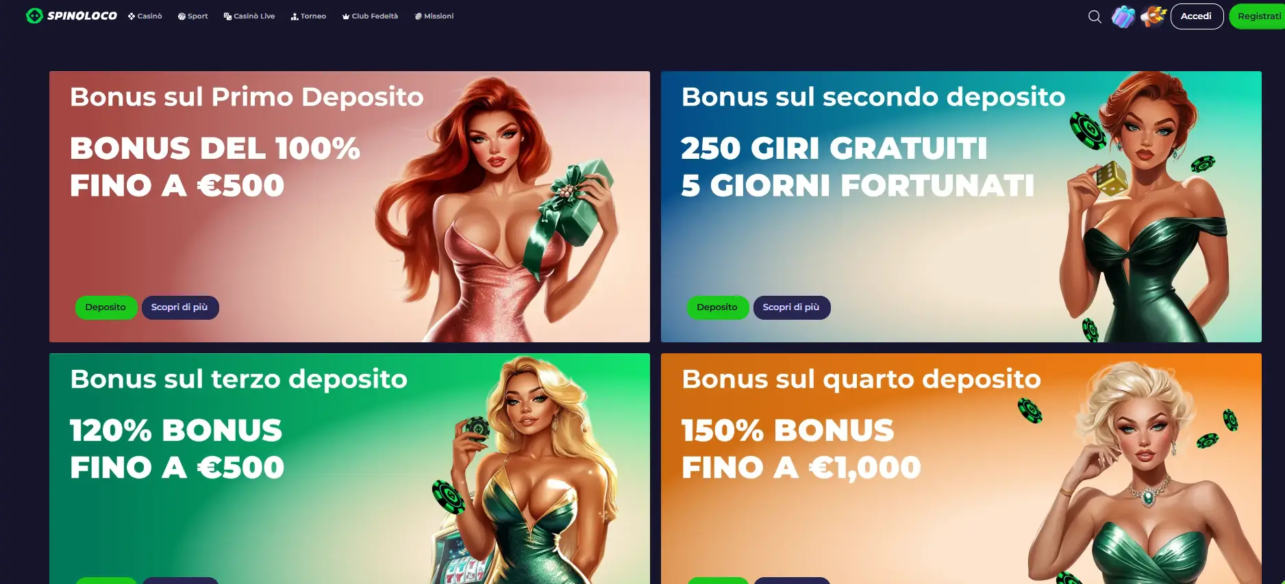 migliori casinò online non aams - Spino Loco