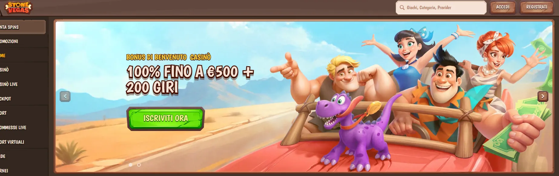 Casino Stranieri StoneVegas