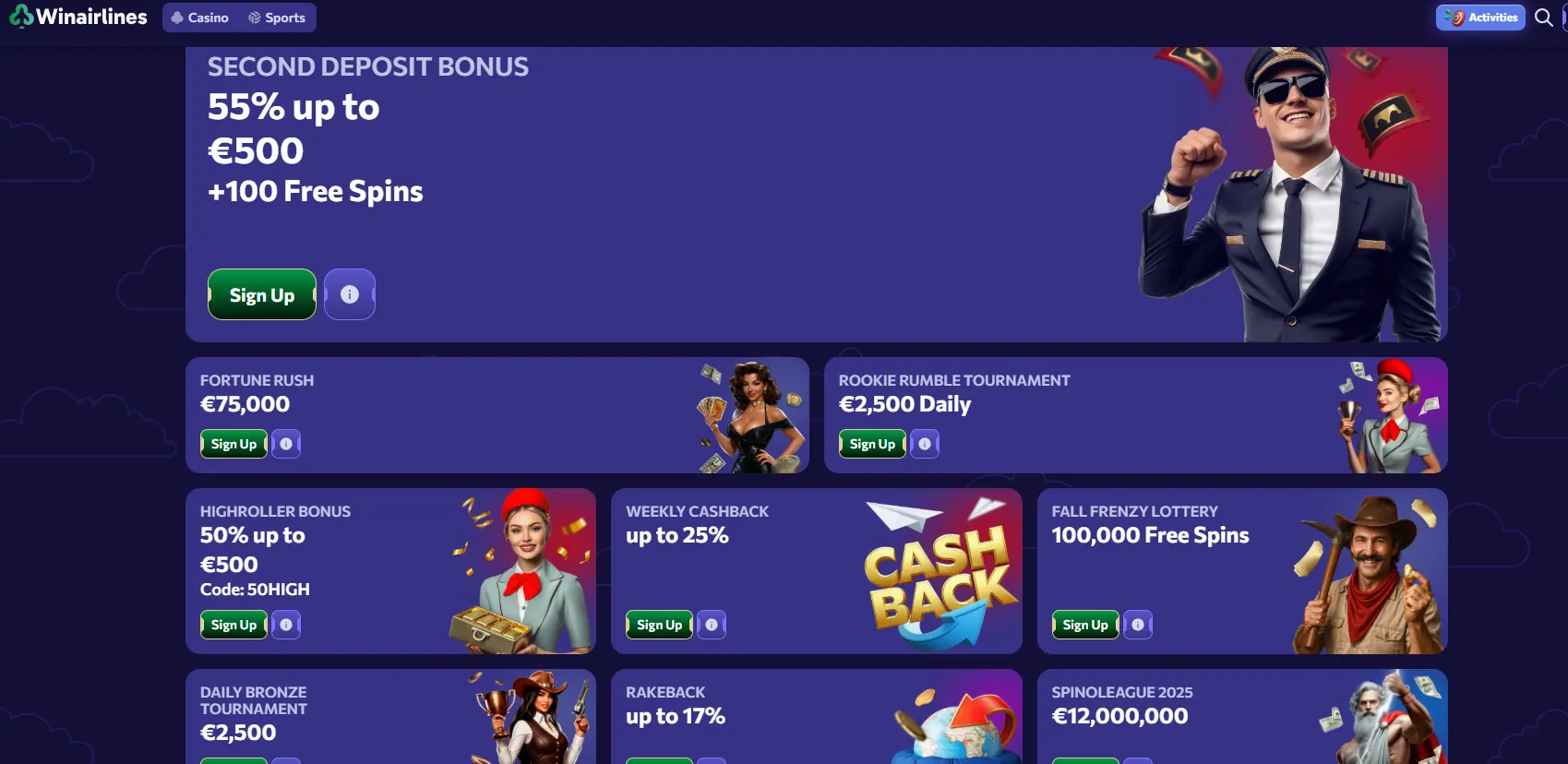migliori casino non aams - Win Airlines