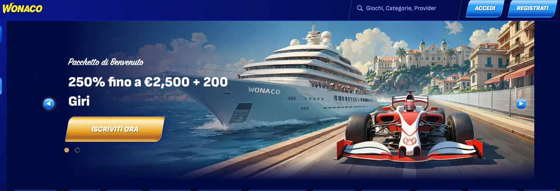 Casino Stranieri Wonaco