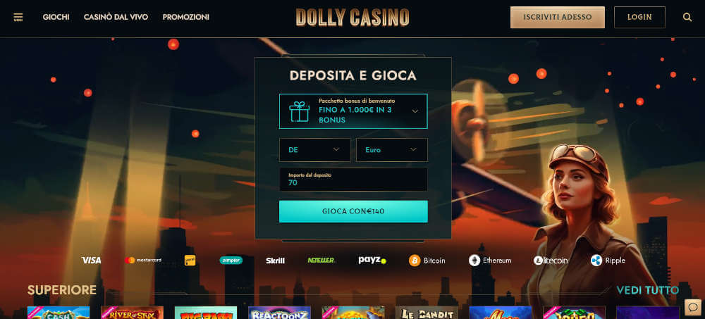 Dolly neosurf casino non aams