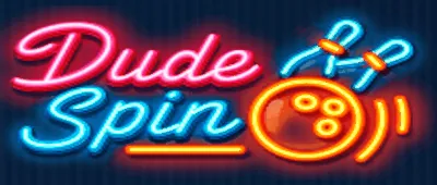 Dude spin logo