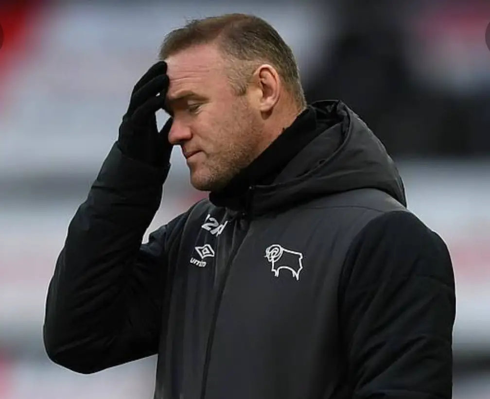 Rooney Fails To Prevent Derby County From Relegation Into Third Division