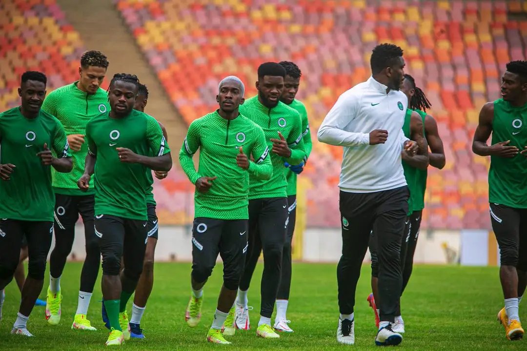 2021 AFCON: Super Eagles To Train Today At 4.30pm
