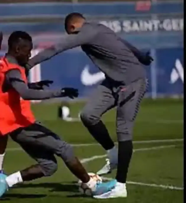 Gueye Racially Abused After Injuring Teammate Mbappe In Training Ahead Madrid vs PSG
