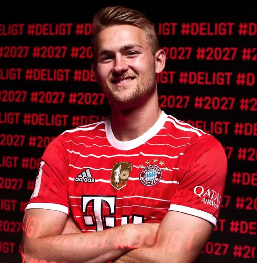 OFFICIAL: Netherlands Defender De Ligt Joins Bayern On Five-Year Deal