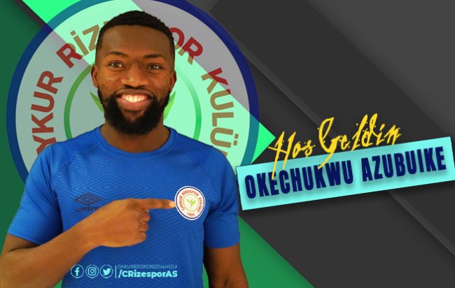 Done Deal: Ex- Olympic Eagles Captain Azubuike Joins Turkish Club Rizespor