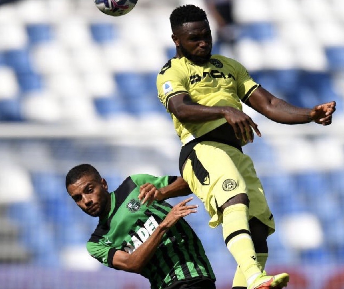 Success Subbed Off As Udinese Beat Sassuolo Away To Record 4th Consecutive Win