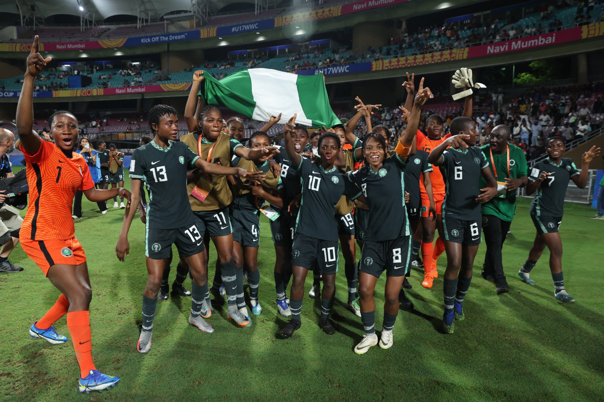 2022 U-17 WWC: Plumptre Congratulates Flamingos For Picking Semi-final Ticket