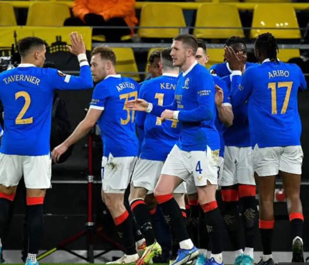 Europa: Van Bronckhorst Labels Aribo, Rangers Players Exceptional In Big Win Vs Dortmund