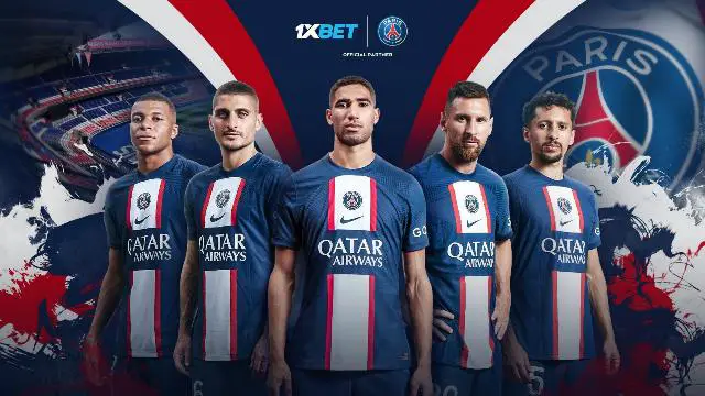 1xBet – New Regional Partner Of PSG 1xBet