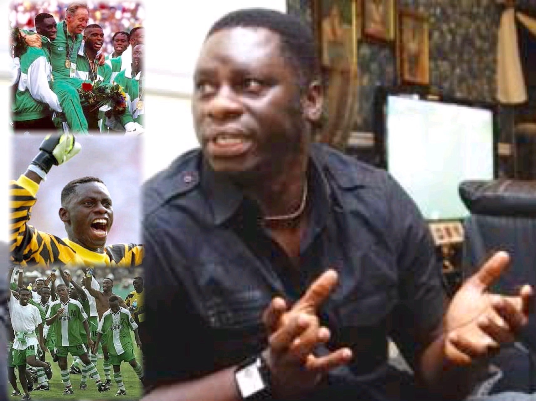 Dosu: “I Didn’t Know About Golden Goal Until Kanu Scored One To Beat Brazil At Atlanta ’96” Dosu: “I Didn’t Know About Golden Goal Until Kanu Scored One To Beat Brazil At Atlanta ’96”