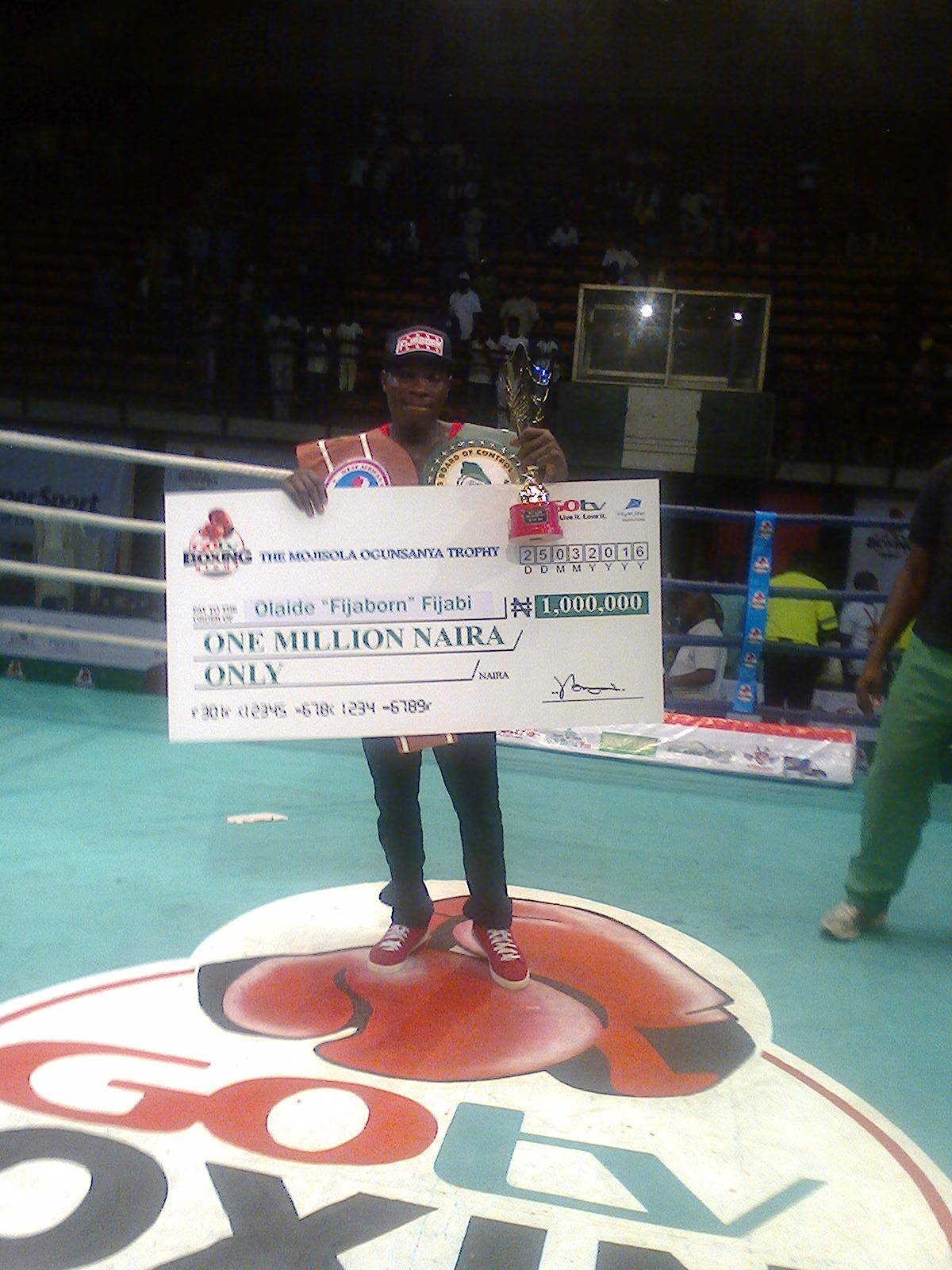 Fijabi Is 3rd-Time GOtv Boxing Night Champion, Retains West African Title