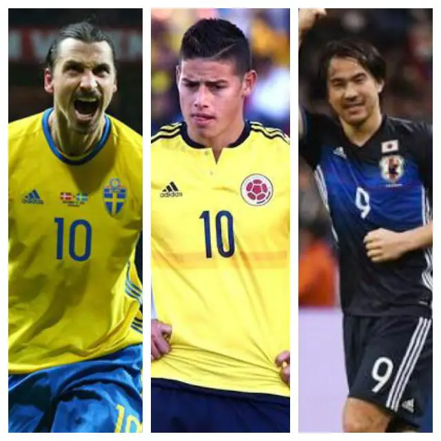 Rio 2016: Zlatan, Rodriguez, Other Big Stars Nigeria Could Face