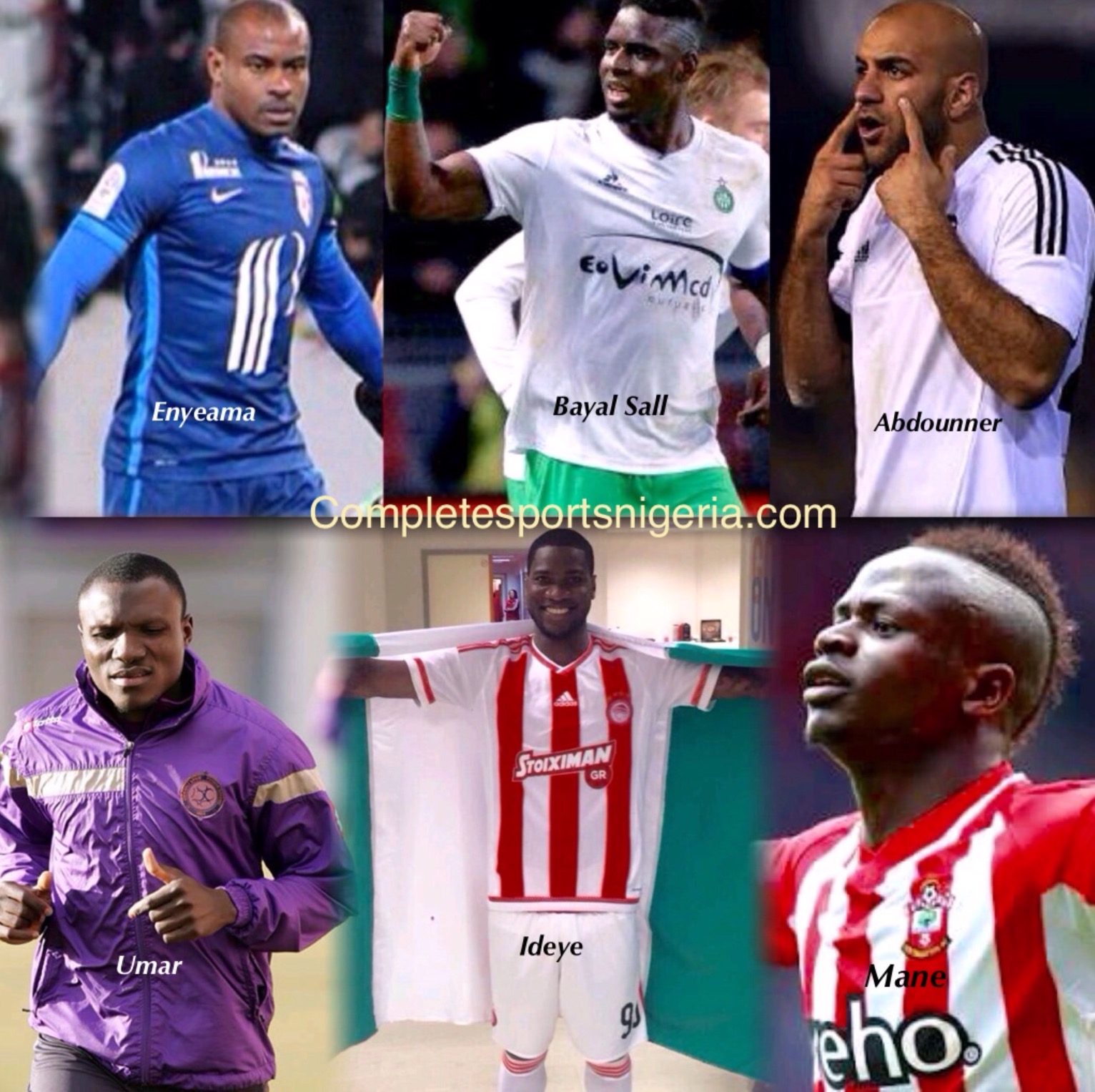African Team Of The Week: Enyeama, Ideye, Umar In; Abdounner Solid In Defence