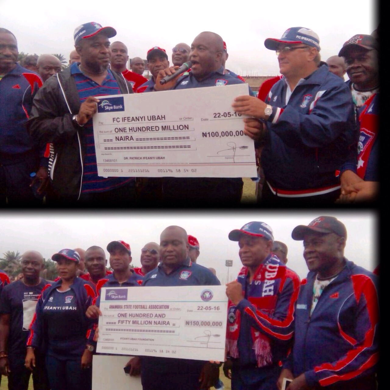 FC IfeanyiUbah Get N100m Lifeline From Club Owner; Chief Ubah Also Donates N150m To Anambra FA