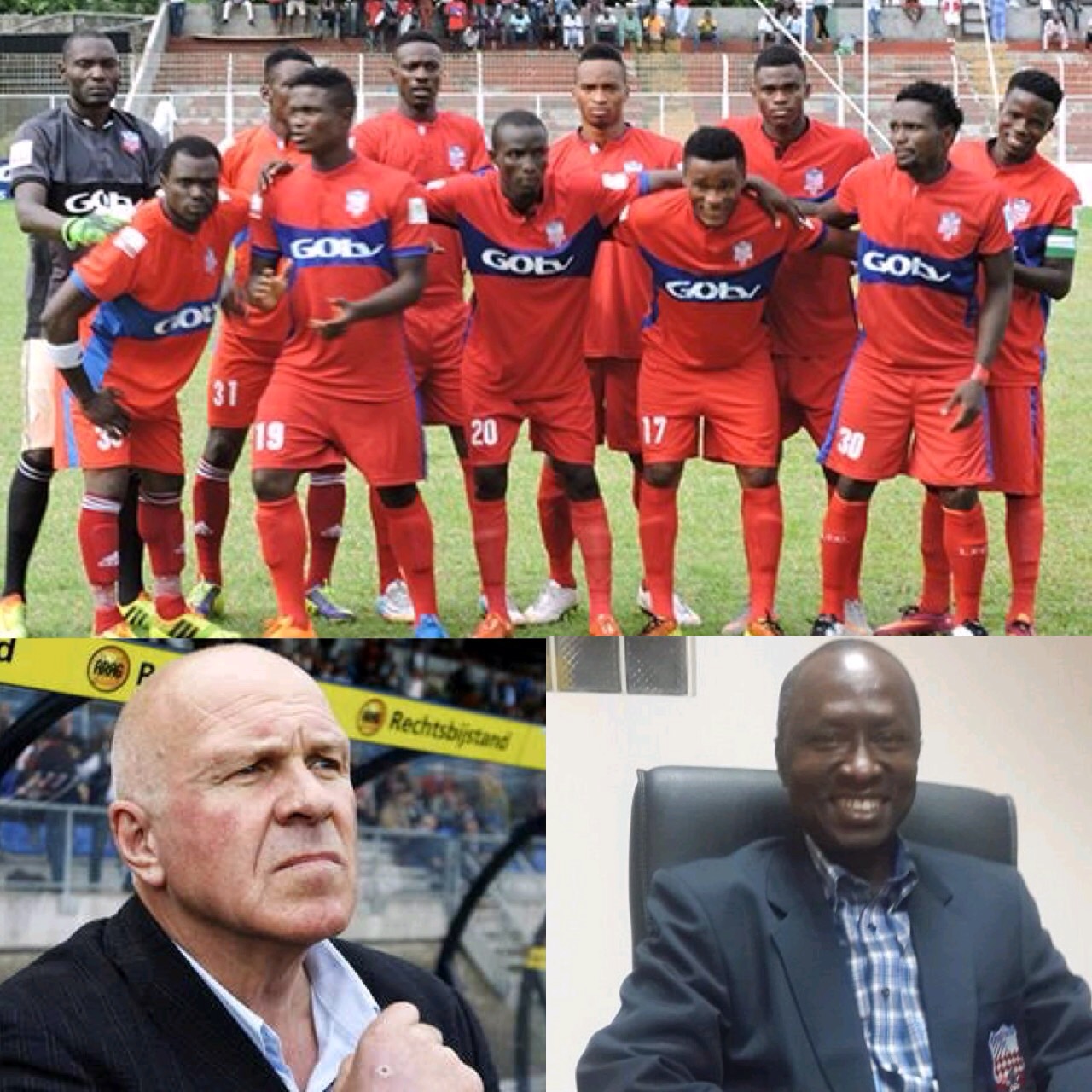 Ikorodu United Fire Okpodu; Hire Dutchman, De Jong Ikorodu United Fire Okpodu; Hire Dutchman, De Jong