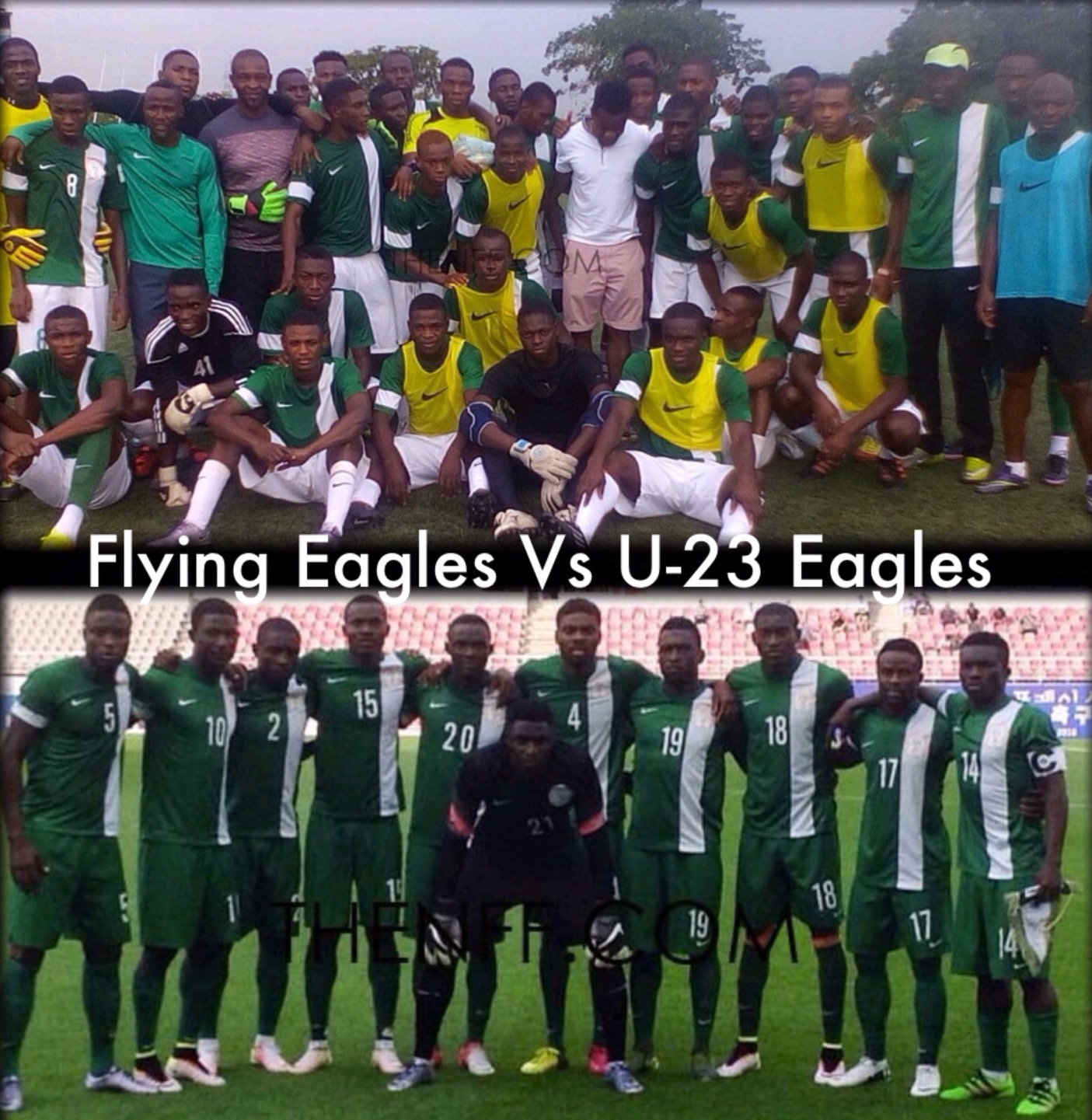 Flying Eagles, U-23 Eagles Clash In Abuja Saturday Flying Eagles, U-23 Eagles Clash In Abuja Saturday