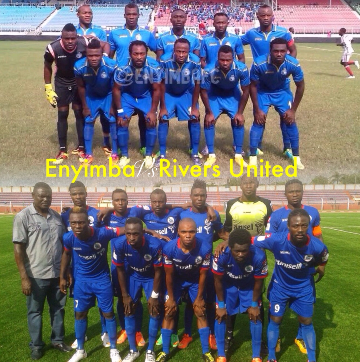 Fed. Cup Q/Finals: Enyimba, Rivers United Clash, Akwa Confront Nasarawa Fed. Cup Q/Finals: Enyimba, Rivers United Clash, Akwa Confront Nasarawa