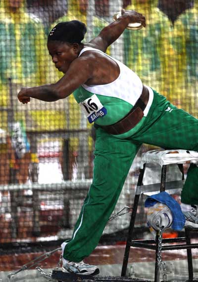 Nigeria’s Iyiazi Wins Discus Bronze At Rio Paralympics