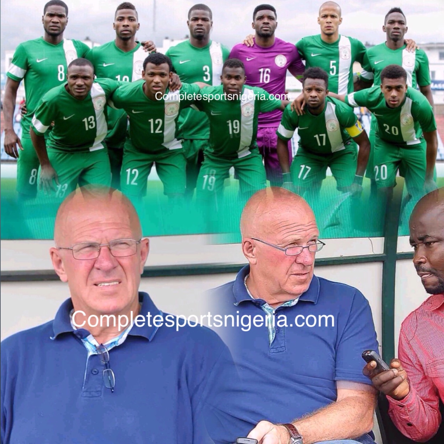 Theo de Jong: Coaching Super Eagles Will Be Great Theo de Jong: Coaching Super Eagles Will Be Great