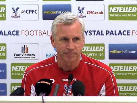 Pardew Rules Self Out Of England Job, Happy At Palace Pardew Rules Self Out Of England Job, Happy At Palace