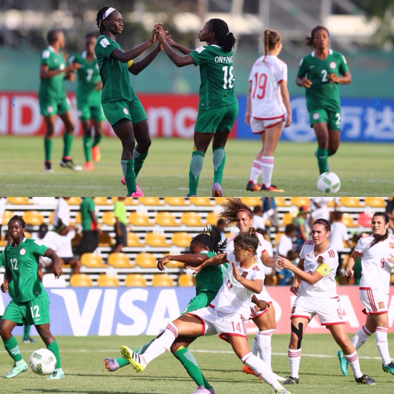 U-20 WWC: Unlucky Falconets Crash Out Despite Beating Spain U-20 WWC: Unlucky Falconets Crash Out Despite Beating Spain
