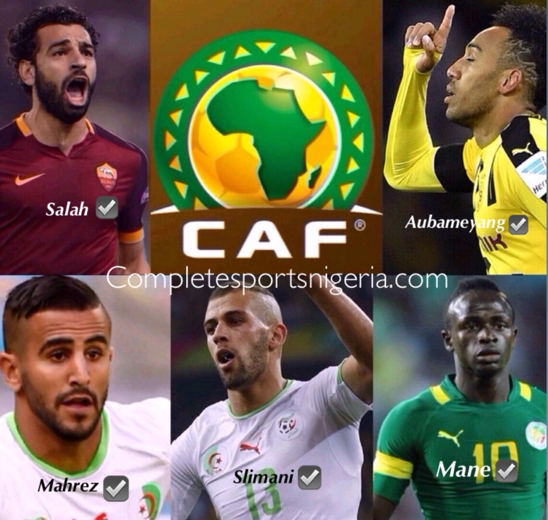Odegbami: The Next African Player Of The Year! Odegbami: The Next African Player Of The Year!