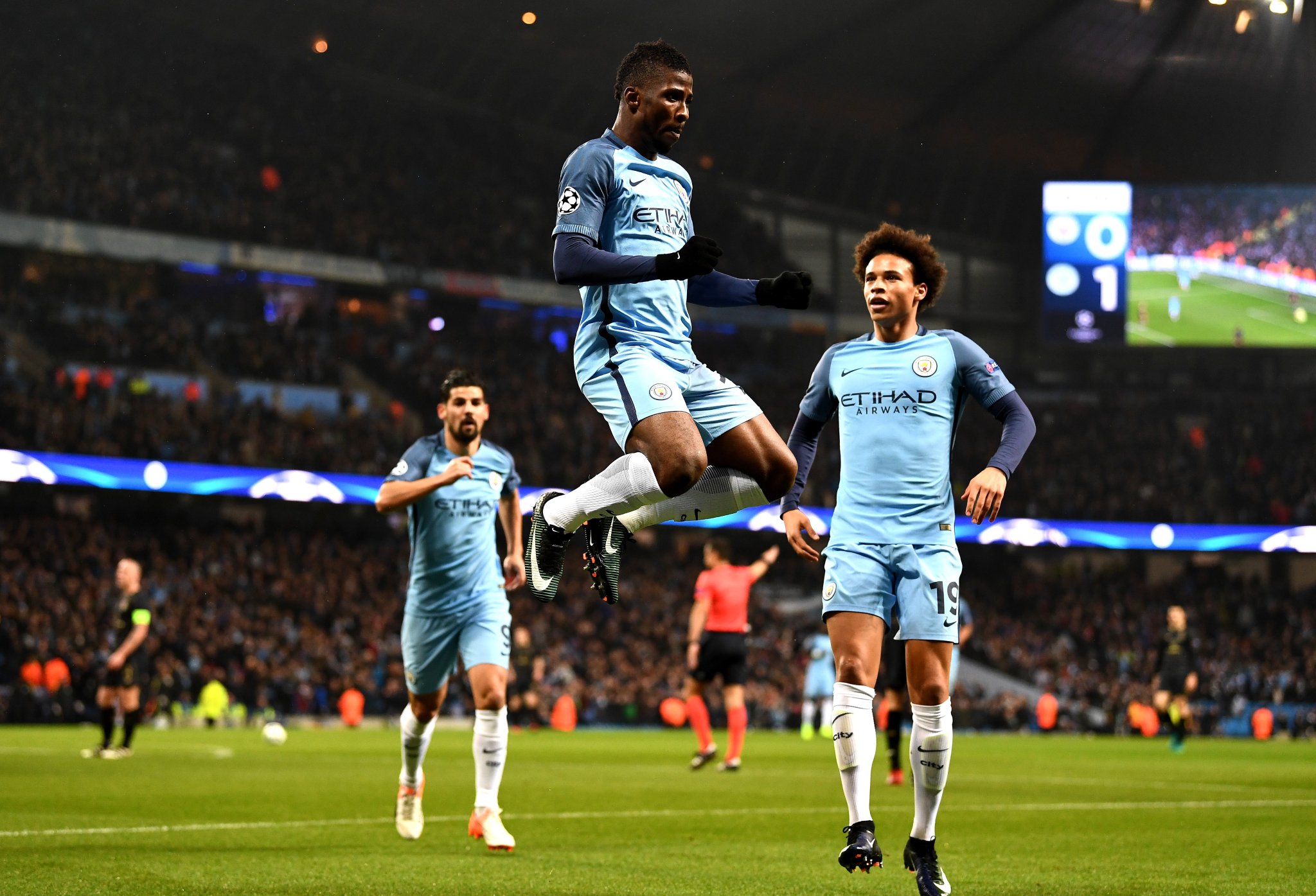 Iwobi Scores First UCL Goal As Iheanacho Rescues City; Ludo Shock PSG