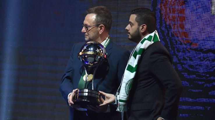 Tragic Chapecoense Officially Handed Copa Sudamericana Trophy