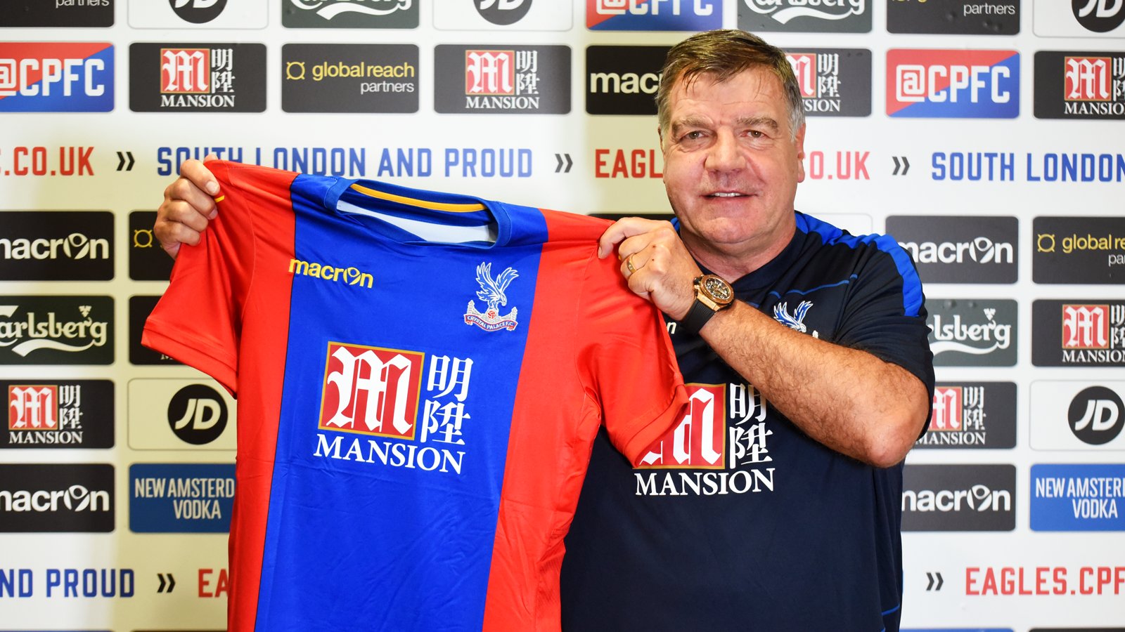Crystal Palace Confirm Allardyce As New Manager