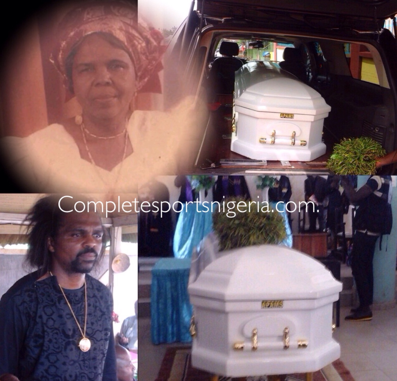 Late Kanu’s Mother Begins Final Journey Home