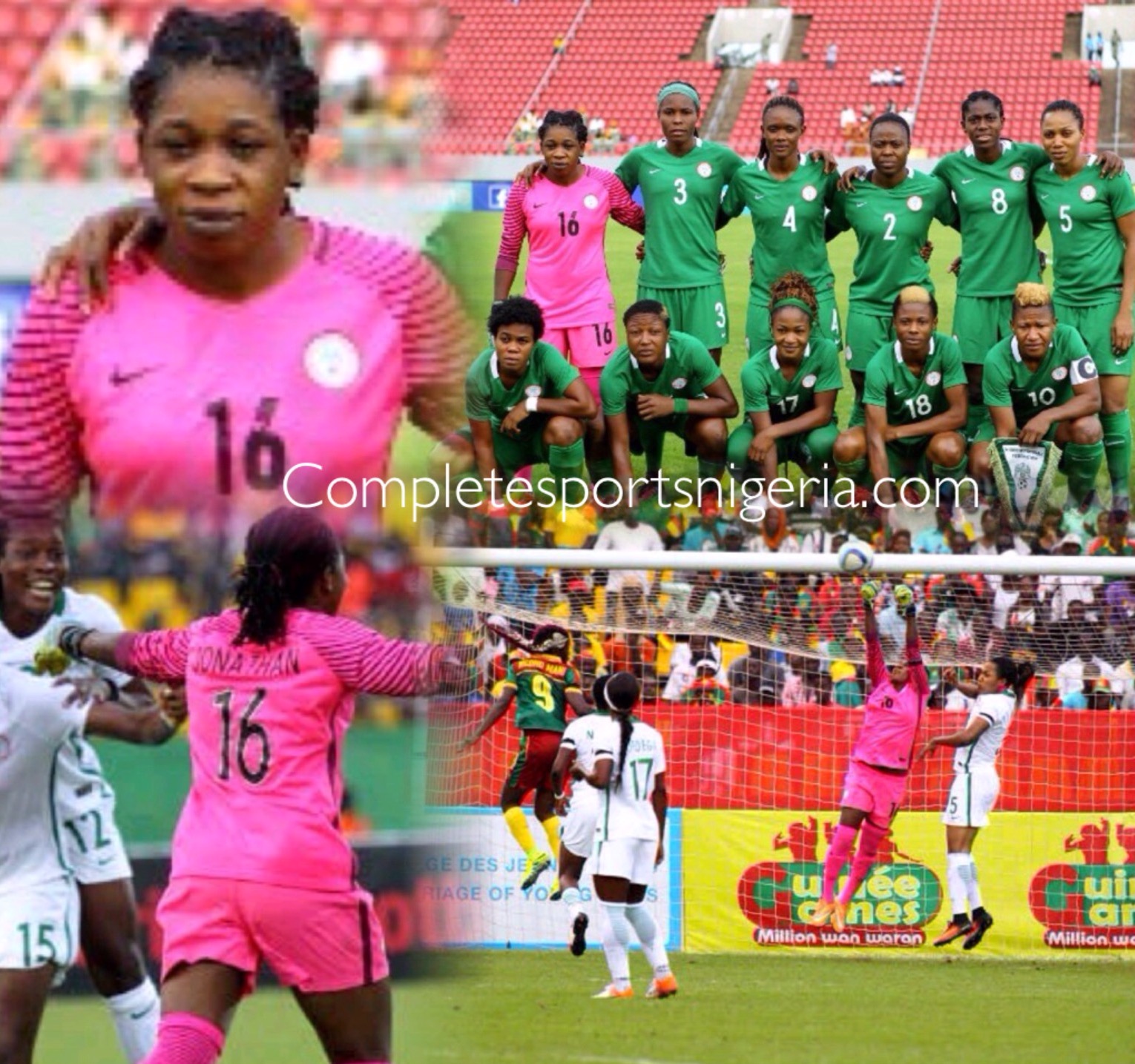 Jonathan: Nigerian Spirit Spurred Us To Win AWCON Title Jonathan: Nigerian Spirit Spurred Us To Win AWCON Title