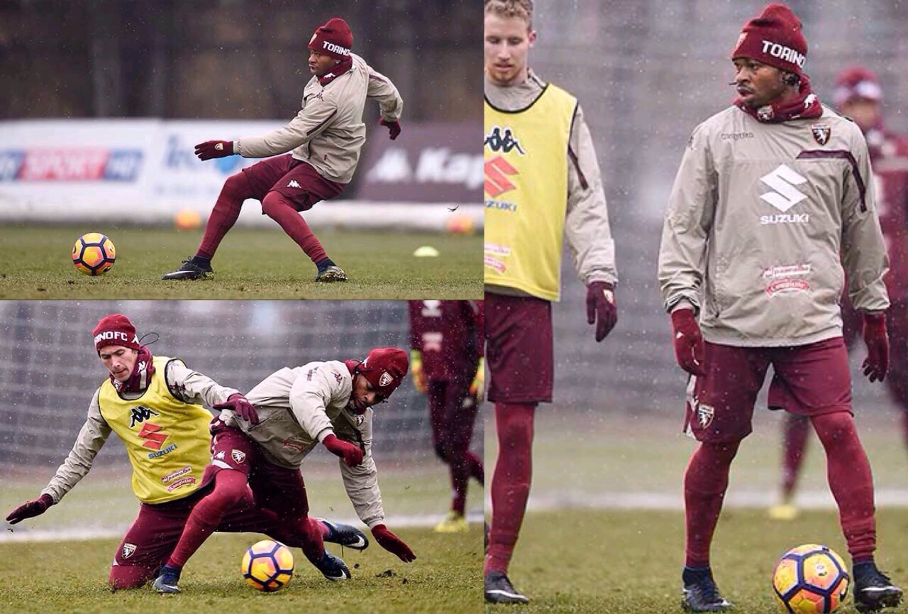 Obi Resumes Training With Torino After Injury Layoff Obi Resumes Training With Torino After Injury Layoff