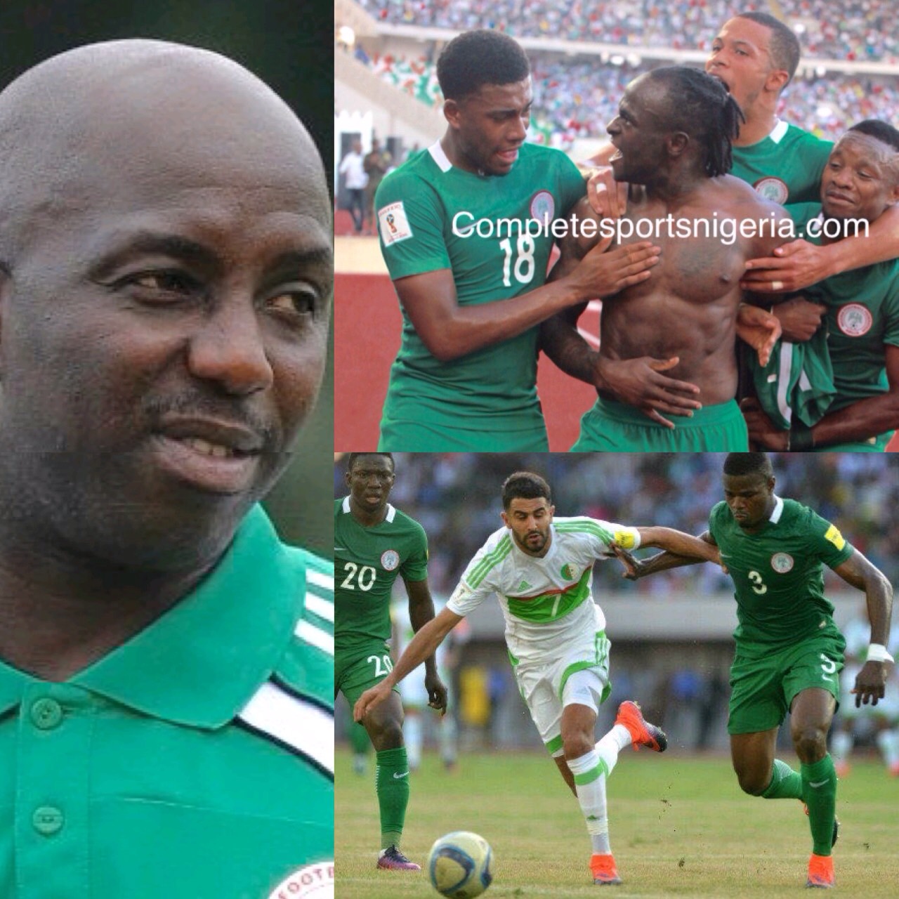 Siasia: I’m In Uyo To Support Eagles To Qualify For 2018 World Cup Siasia: I’m In Uyo To Support Eagles To Qualify For 2018 World Cup