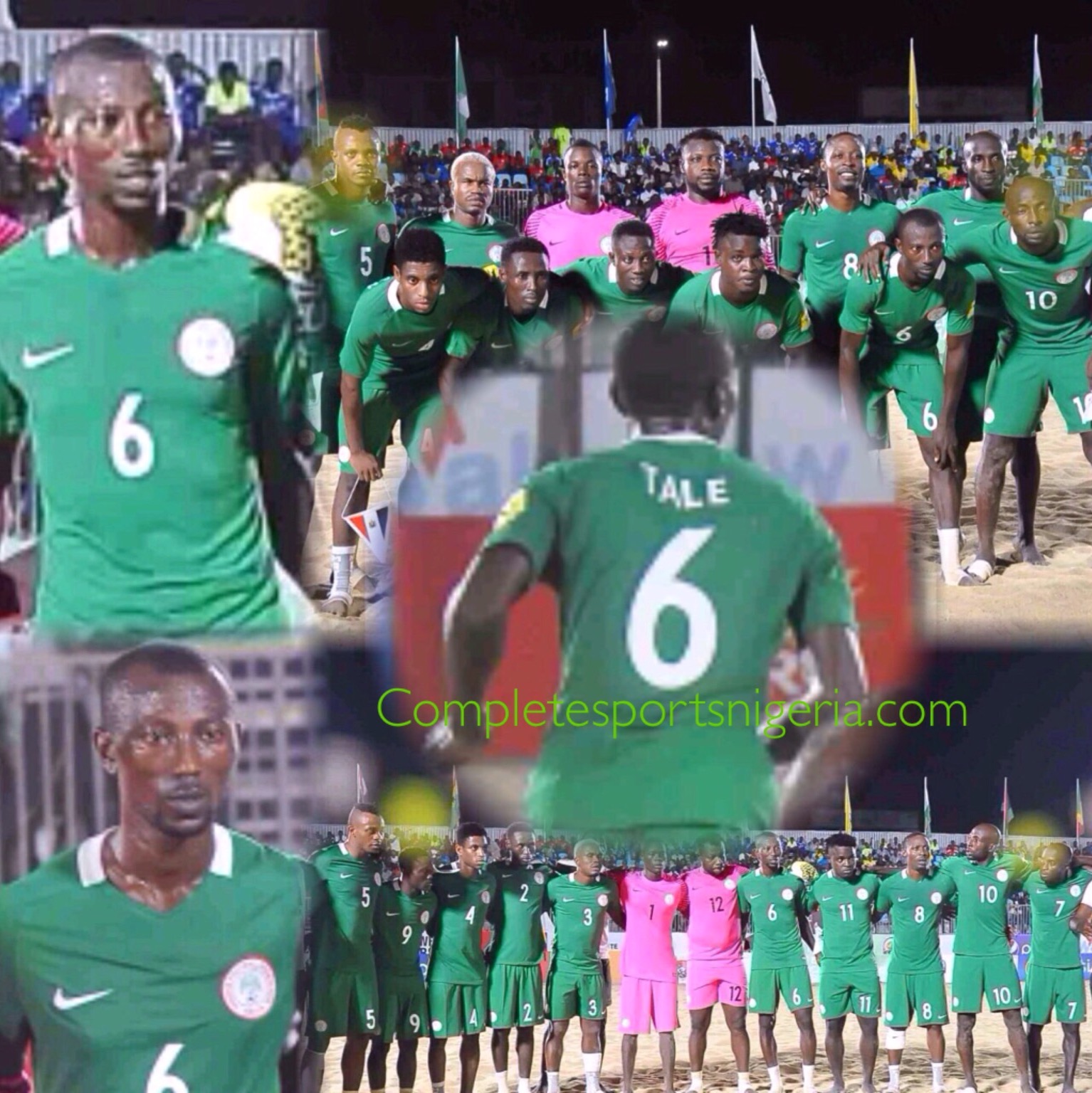Sand Eagle, Tale Dedicates Killer Goal Vs Ghana To God