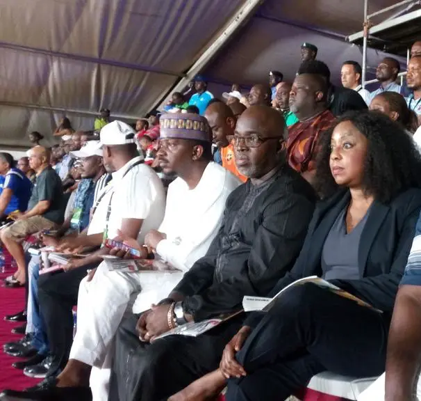 FIFA Secretary General Samora Graces Beach AFCON Semi-Finals FIFA Secretary General Samora Graces Beach AFCON Semi-Finals