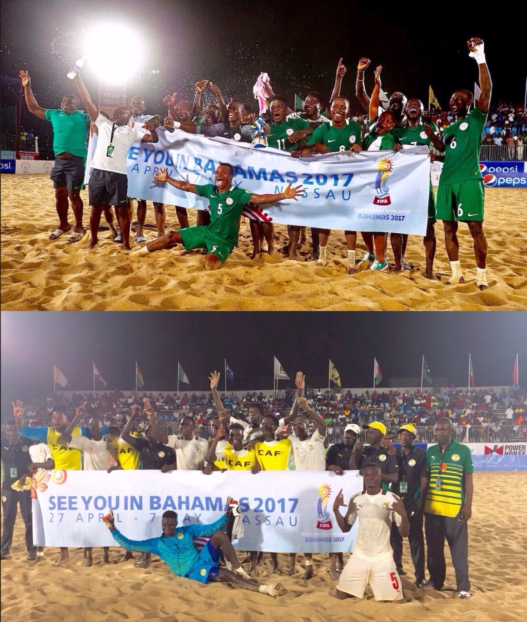 Beach AFCON Final: Sand Eagles Fight For 3rd Title, Senegal Seek 4th