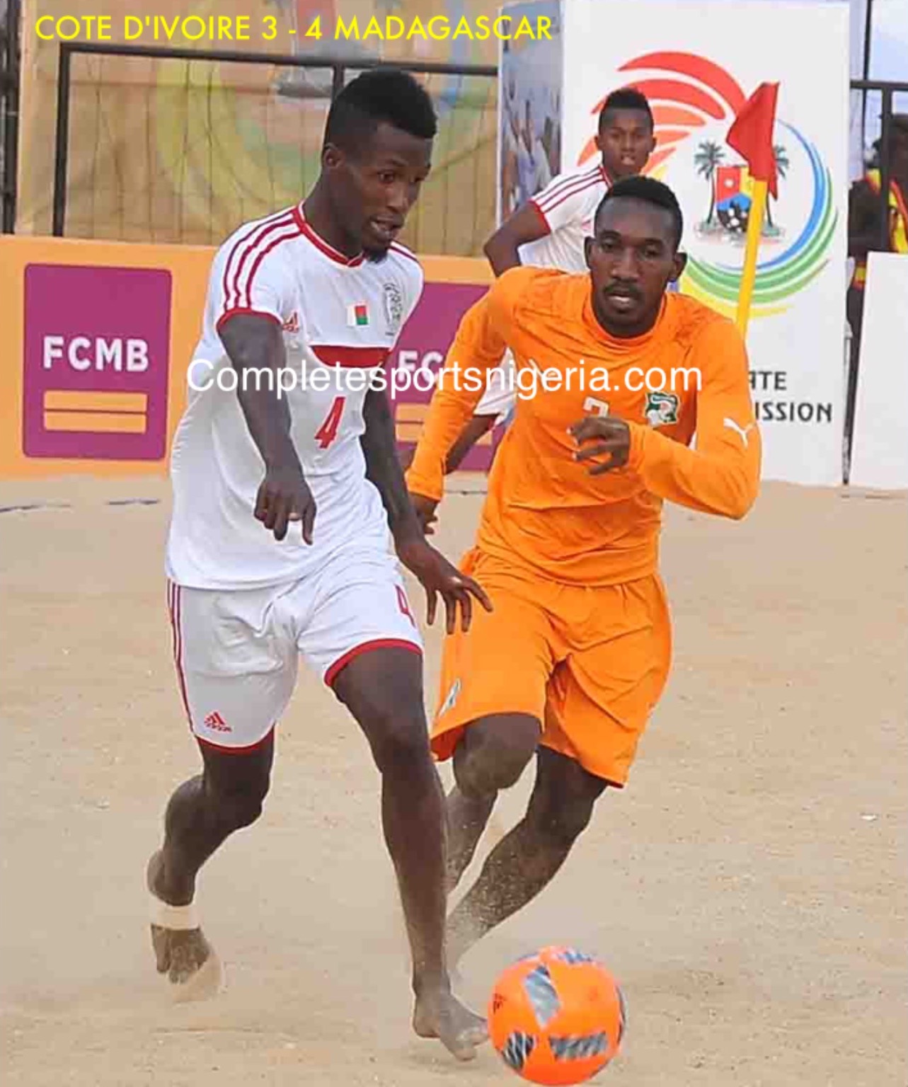 Beach AFCON: Madagascar Beat CIV, Clinch 5th Position