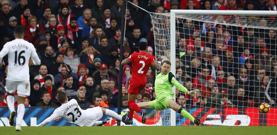 The Swans Of Swansea Peck Liverpool Too Hard, Win 3-2 At Anfield The Swans Of Swansea Peck Liverpool Too Hard, Win 3-2 At Anfield
