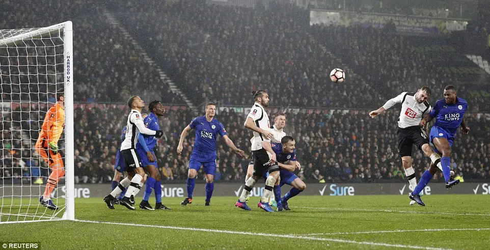 FA Cup 4th Round: Musa Subbed On, Ndidi Benched As Leicester Hold Derby FA Cup 4th Round: Musa Subbed On, Ndidi Benched As Leicester Hold Derby