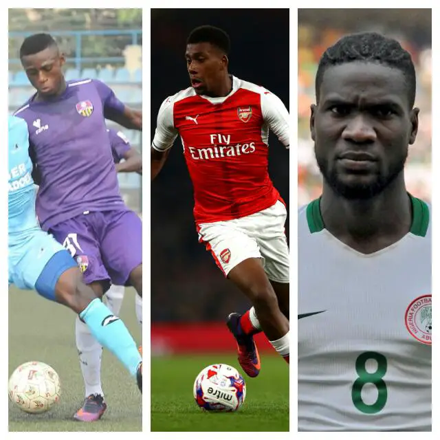 Iwobi, Odey, Ideye Up For Complete Sports January Player Of The Month