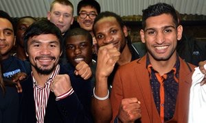 WBO Champion Pacquiao To Face Khan April 23 WBO Champion Pacquiao To Face Khan April 23