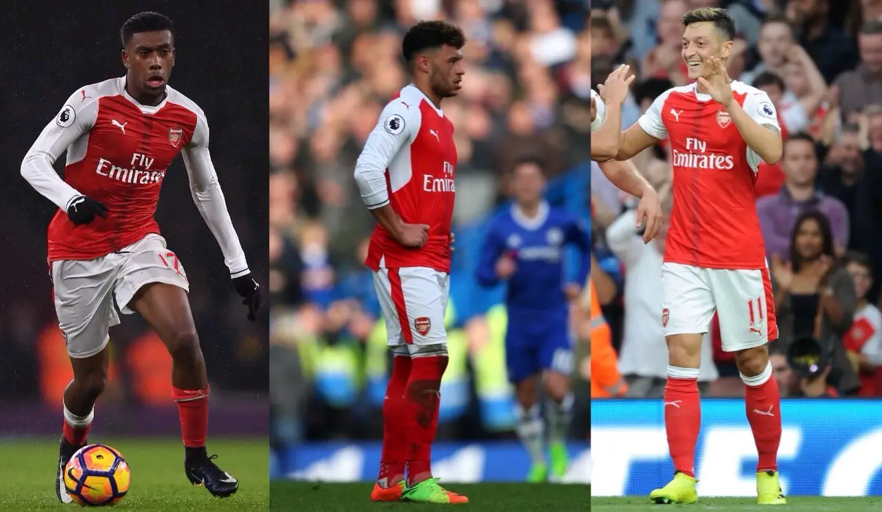 Neville Berates Wenger For Iwobi, Chamberlain, Ozil Midfield Neville Berates Wenger For Iwobi, Chamberlain, Ozil Midfield